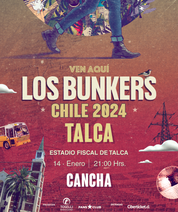 Los Bunkers en Talca – Cancha